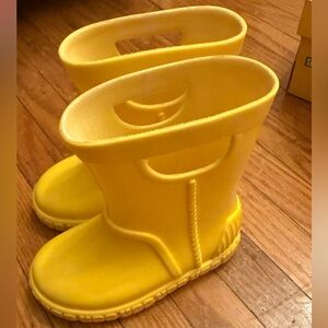 UGG Kids Yellow Rain Boots